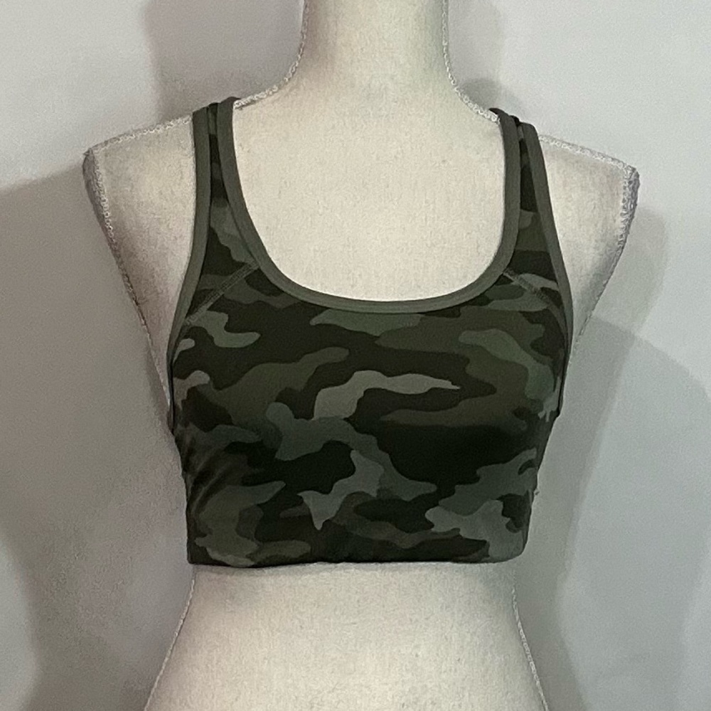Camouflage sports bra by P!nk